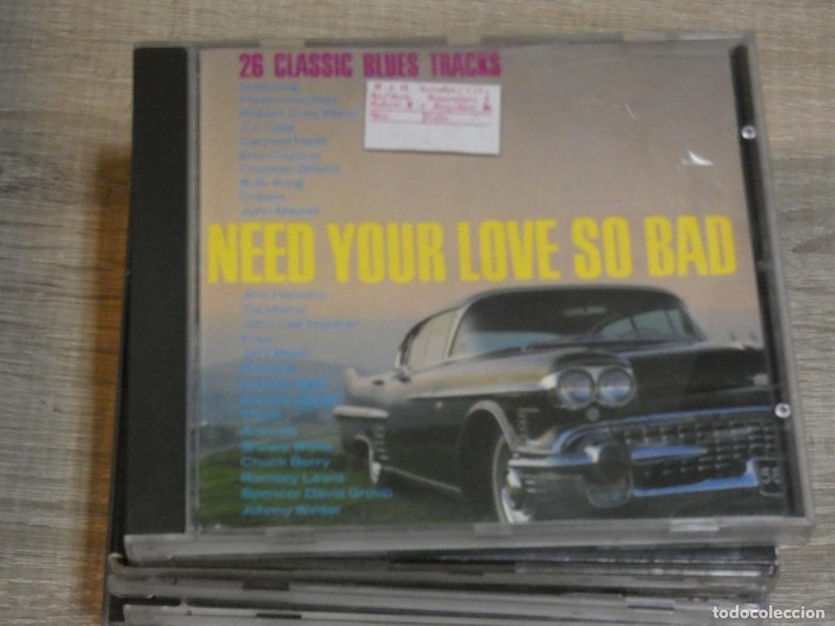 CDs de m&uacute;sica: ARKANSAS1980 LOTT771 CD LEVE USO AUN CORRECTO NEED YOUR LOVE SO BAD RECOP BLUES