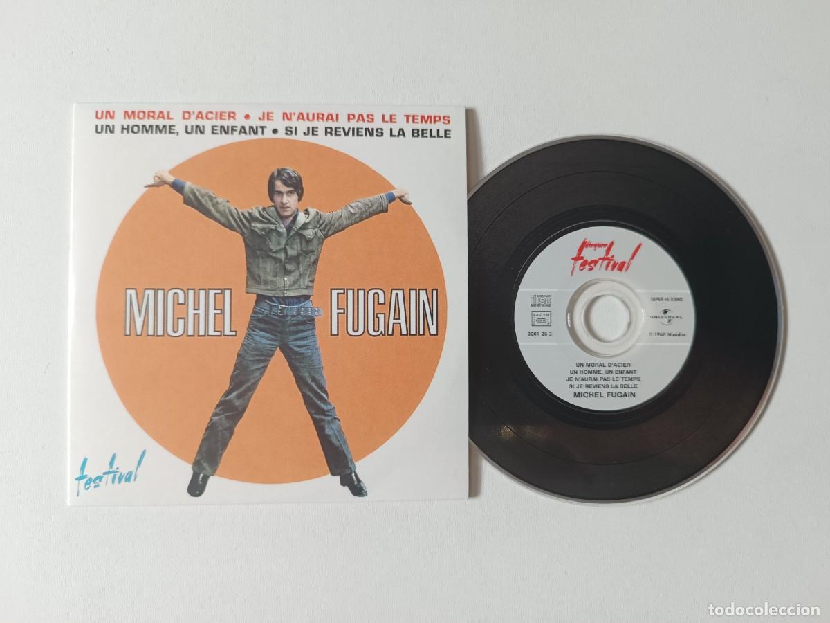 CDs de m&uacute;sica: MICHEL FUGAIN 'Un Moral D'Acier' CD EP 2001 reedici&oacute;n Chanson Universal &ndash; 2001 28 3