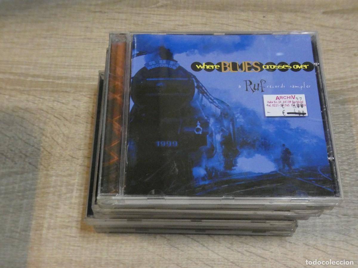 CDs de m&uacute;sica: ARKANSAS1980 LOTT771 CD MUY BUEN ESTADO WHERE BLUES CROSSES OBER - RUF