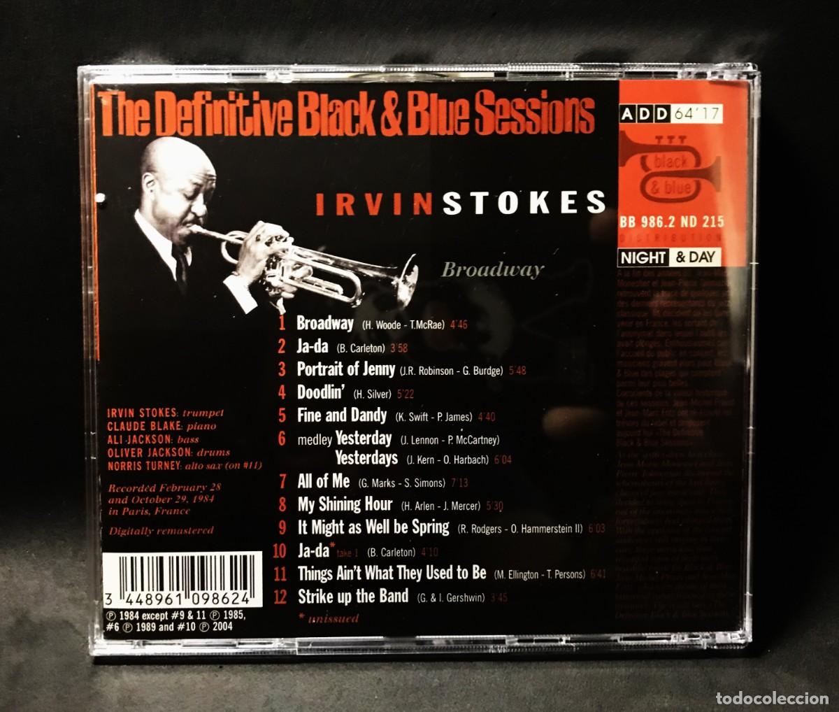 CDs de m&uacute;sica: Irvin Stokes &ndash; Broadway - CD - Black & Blue - Foto 2