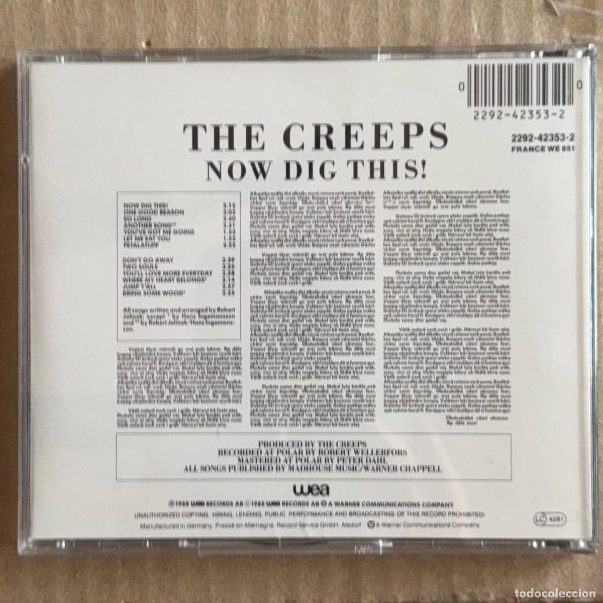 CDs de m&uacute;sica: The Creeps &rdquo;Now Dig This&rdquo; CD - Foto 2