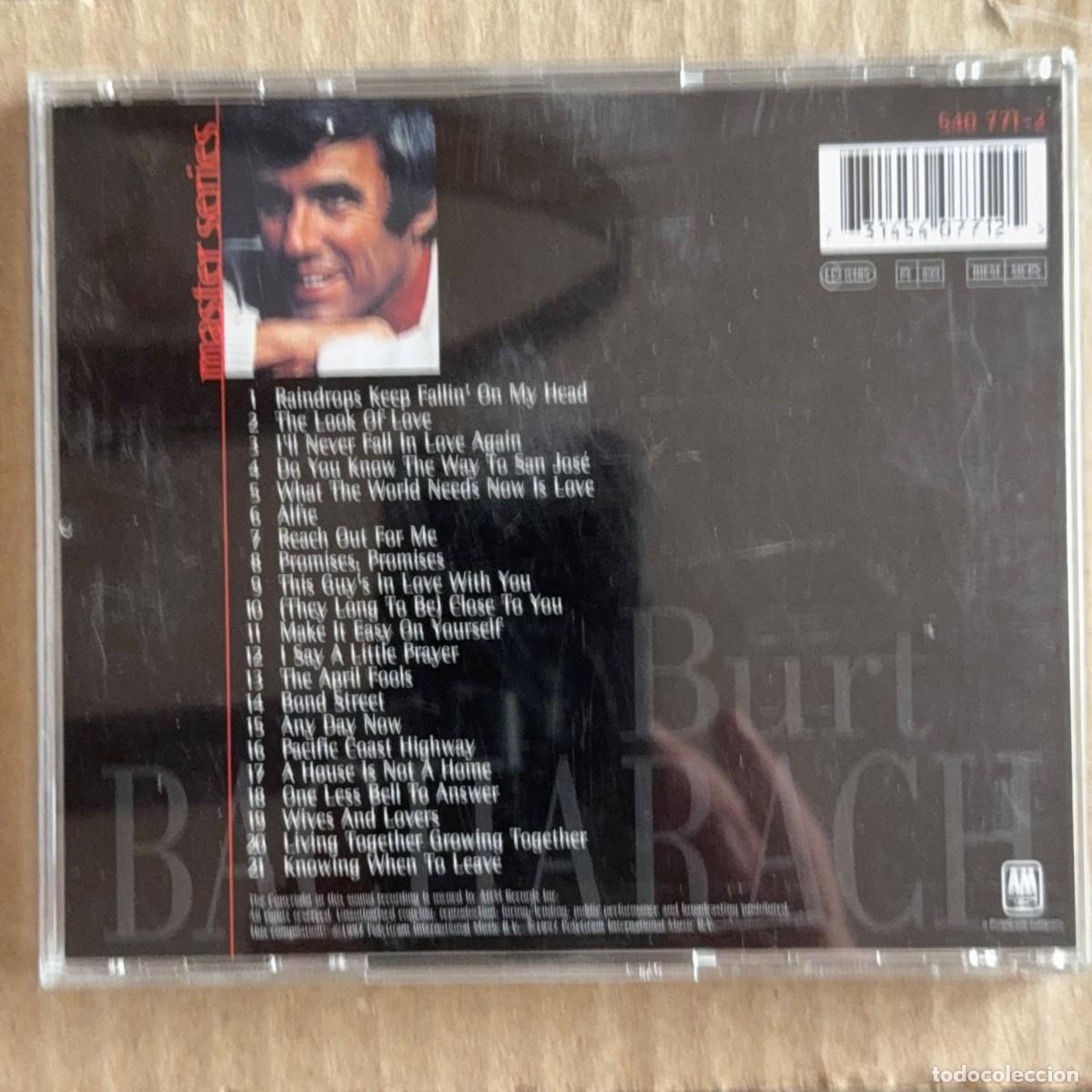 CDs de m&uacute;sica: Burt Bacharach &rdquo;Master Series&rdquo; CD - Foto 2