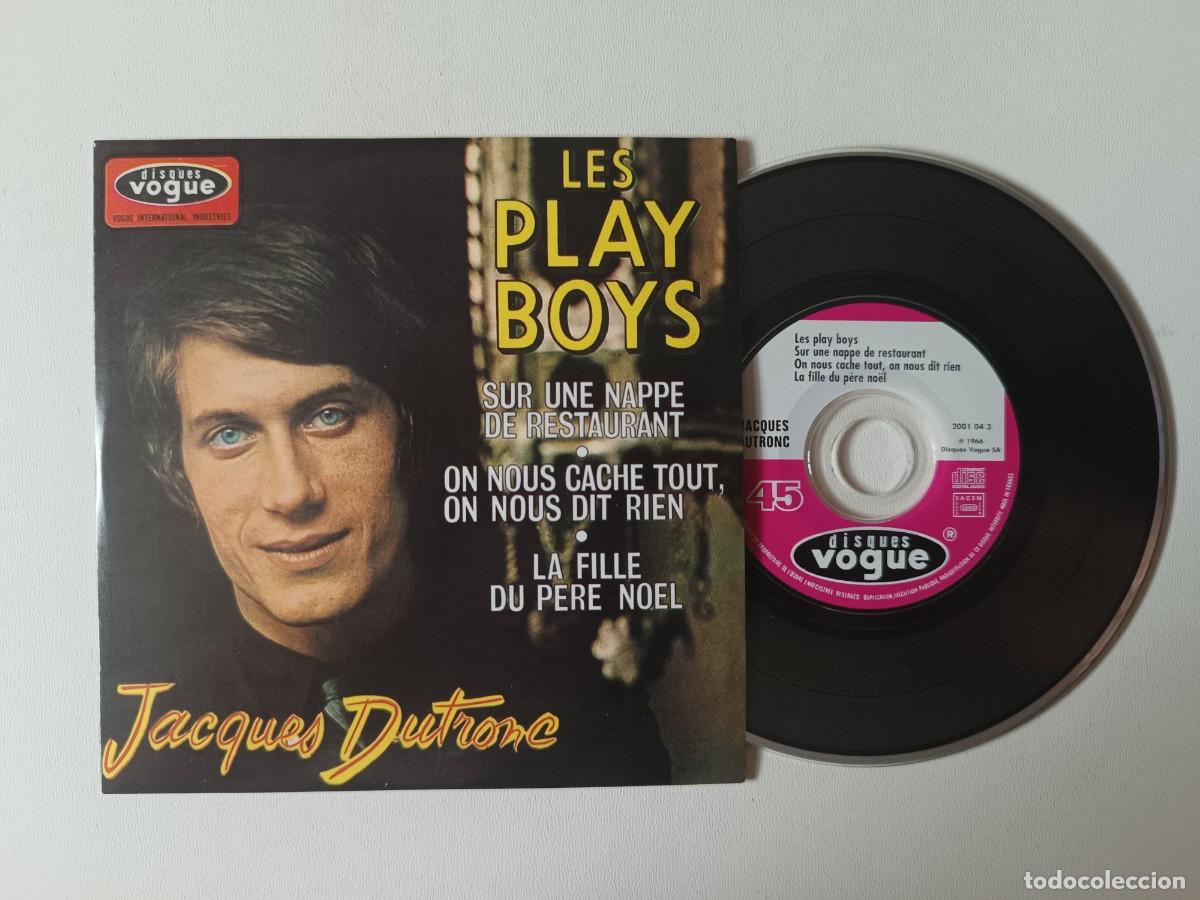 CDs de m&uacute;sica: JACQUES DUTRONC 'Les Play Boys' CD EP 2000 Chanson 45 Tours De Collection Universal &ndash; 2001 04 3