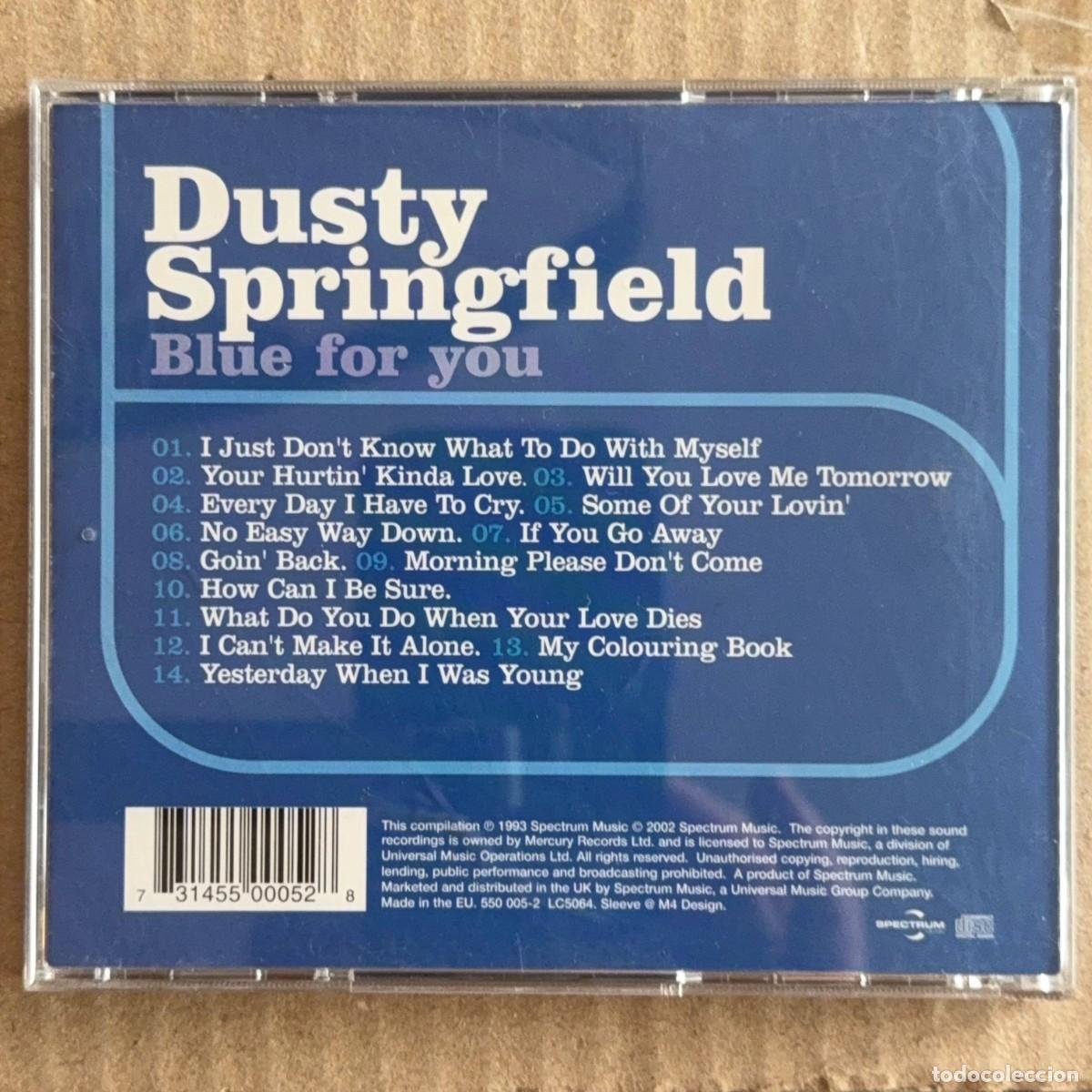 CDs de m&uacute;sica: Dusty Springfield &rdquo;Blue for you&rdquo; CD - Foto 2