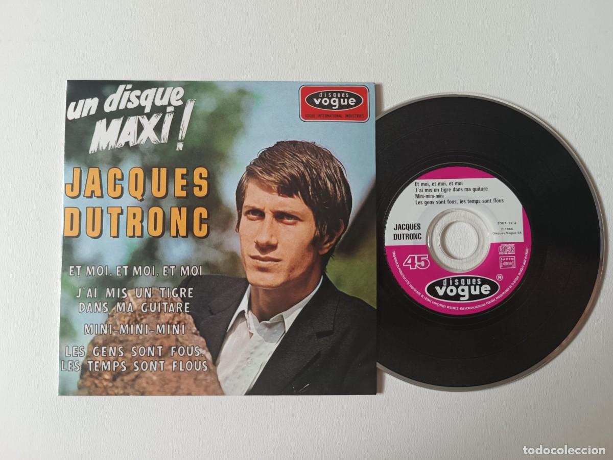 CDs de m&uacute;sica: JACQUES DUTRONC 'Et Moi Et Moi Et Moi' CD EP 2000 Chanson 45 Tours De Collection Universal 2001 12 2