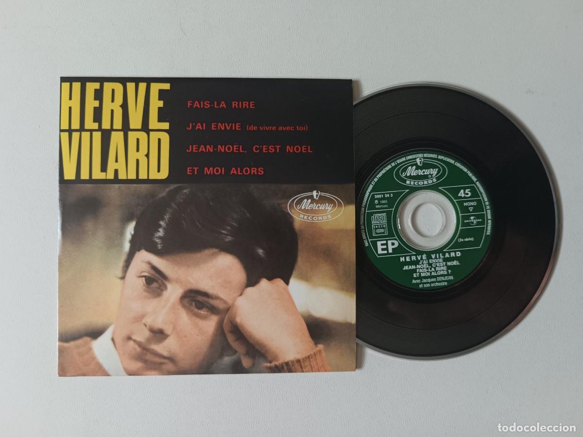 CDs de m&uacute;sica: HERV&Eacute; VILARD 'Fais-La Rire' CD EP 2001 Chanson 45 Tours De Collection Universal 2001 24 3