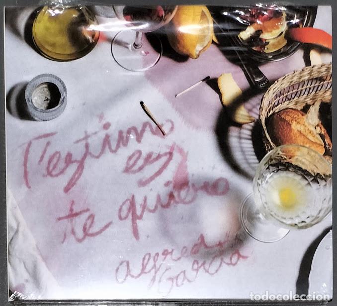 CDs de m&uacute;sica: Alfred Garc&iacute;a - T'estimo Es Te Quiero - CD Nuevo, precintado.