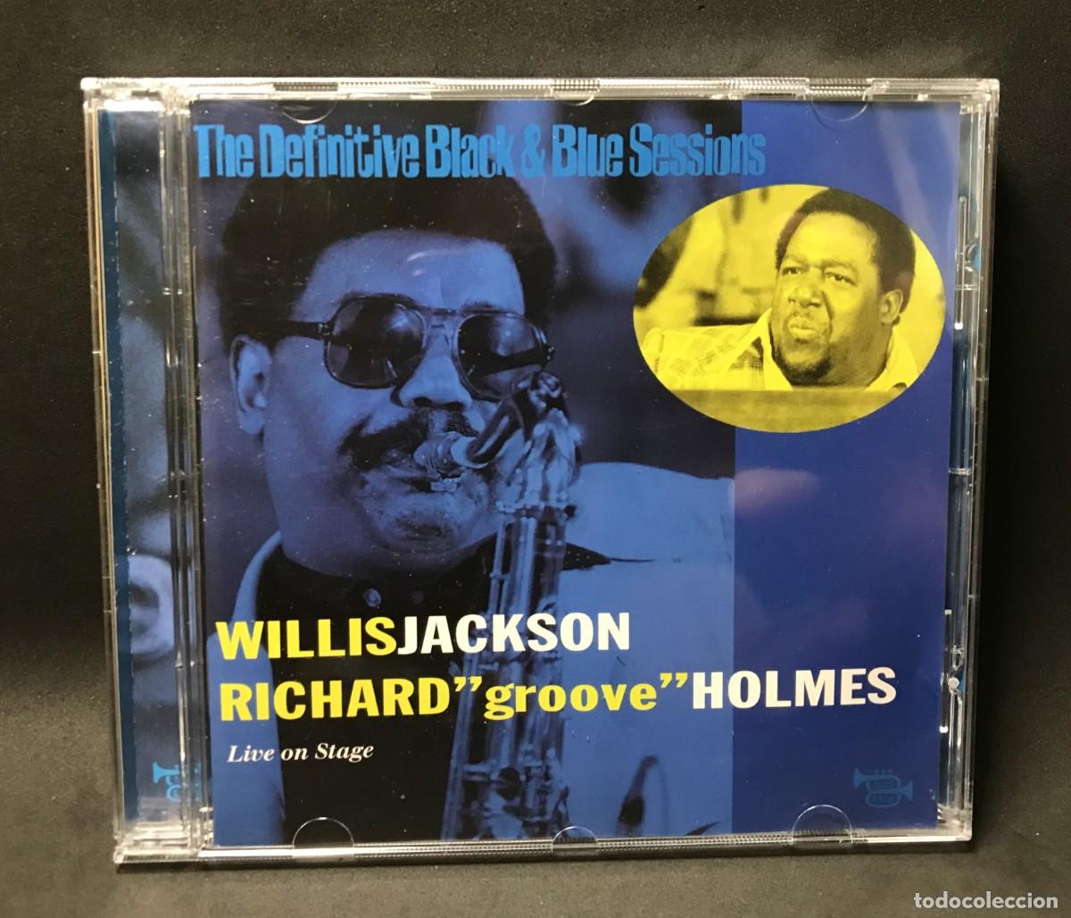 CD de M&uacute;sica: Willis Jackson, Richard &rdquo;Groove&rdquo; Holmes &ndash; Live On Stage - CD - Black and Blue
