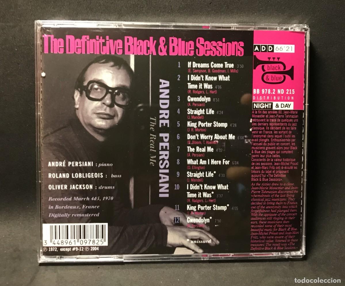 CDs de m&uacute;sica: Andr&eacute; Persiani &ndash; The Real Me - CD - Black And Blue - Foto 2