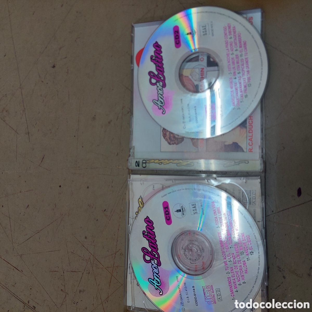 CDs de m&uacute;sica: Son 2 CD Amor Latino. - Foto 4