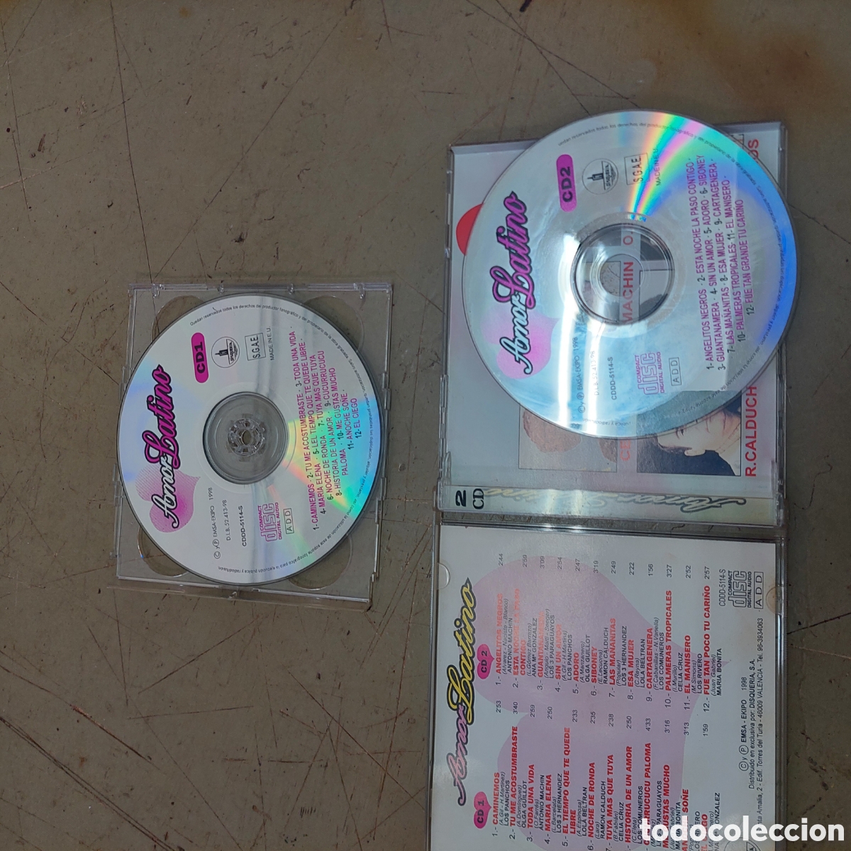 CDs de m&uacute;sica: Son 2 CD Amor Latino. - Foto 5