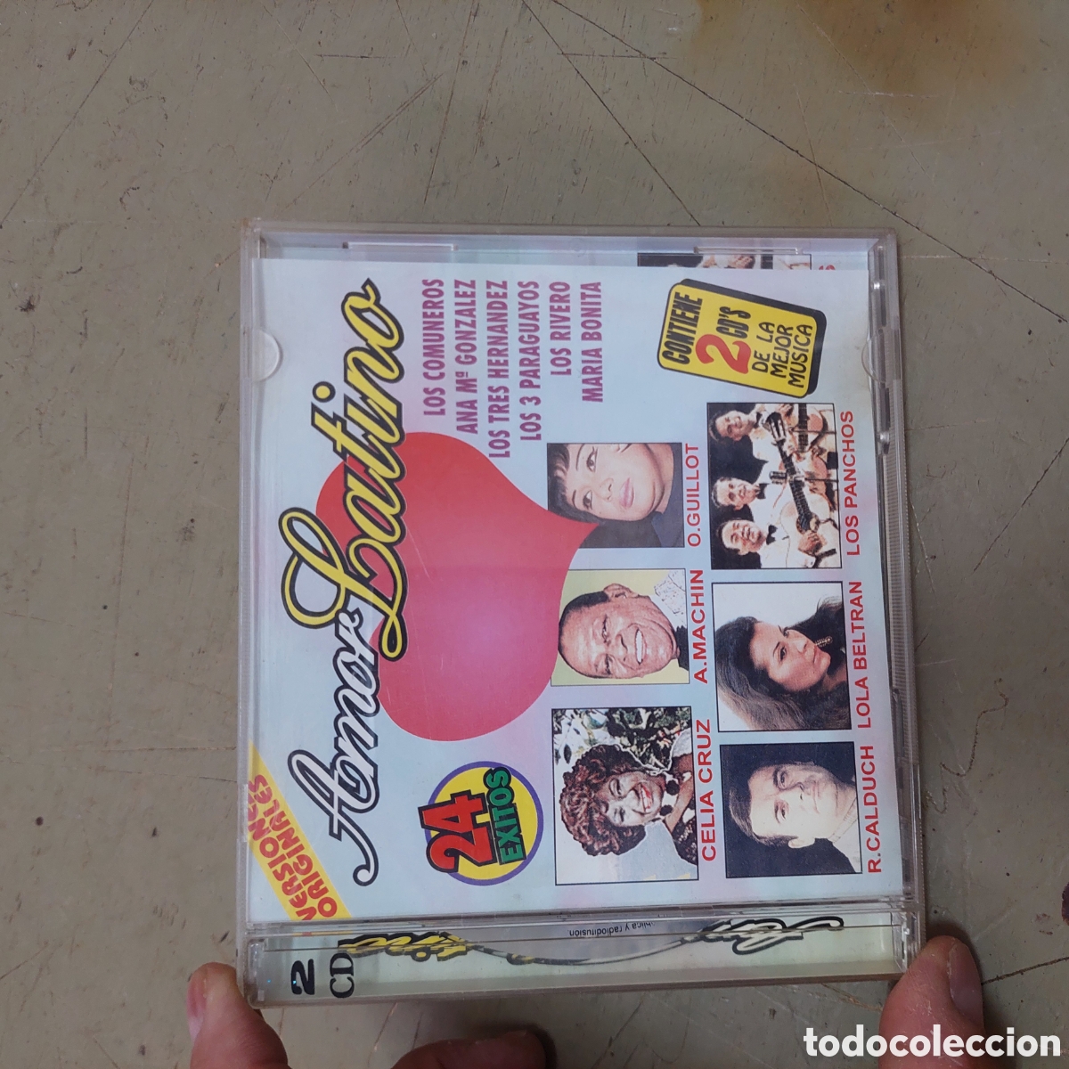 CDs de m&uacute;sica: Son 2 CD Amor Latino.