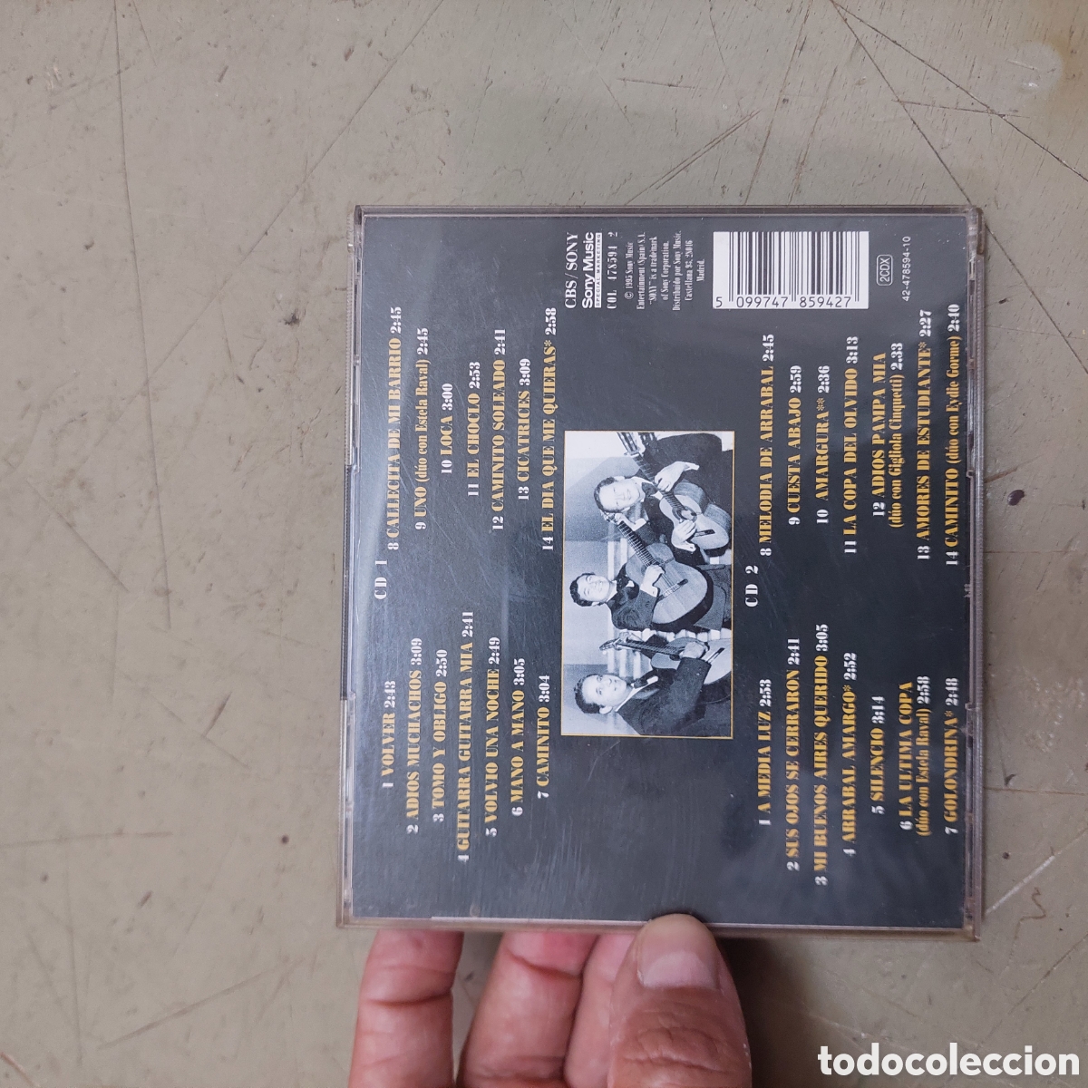 CDs de m&uacute;sica: CD Cantan a Gardel.Panchos - Foto 2