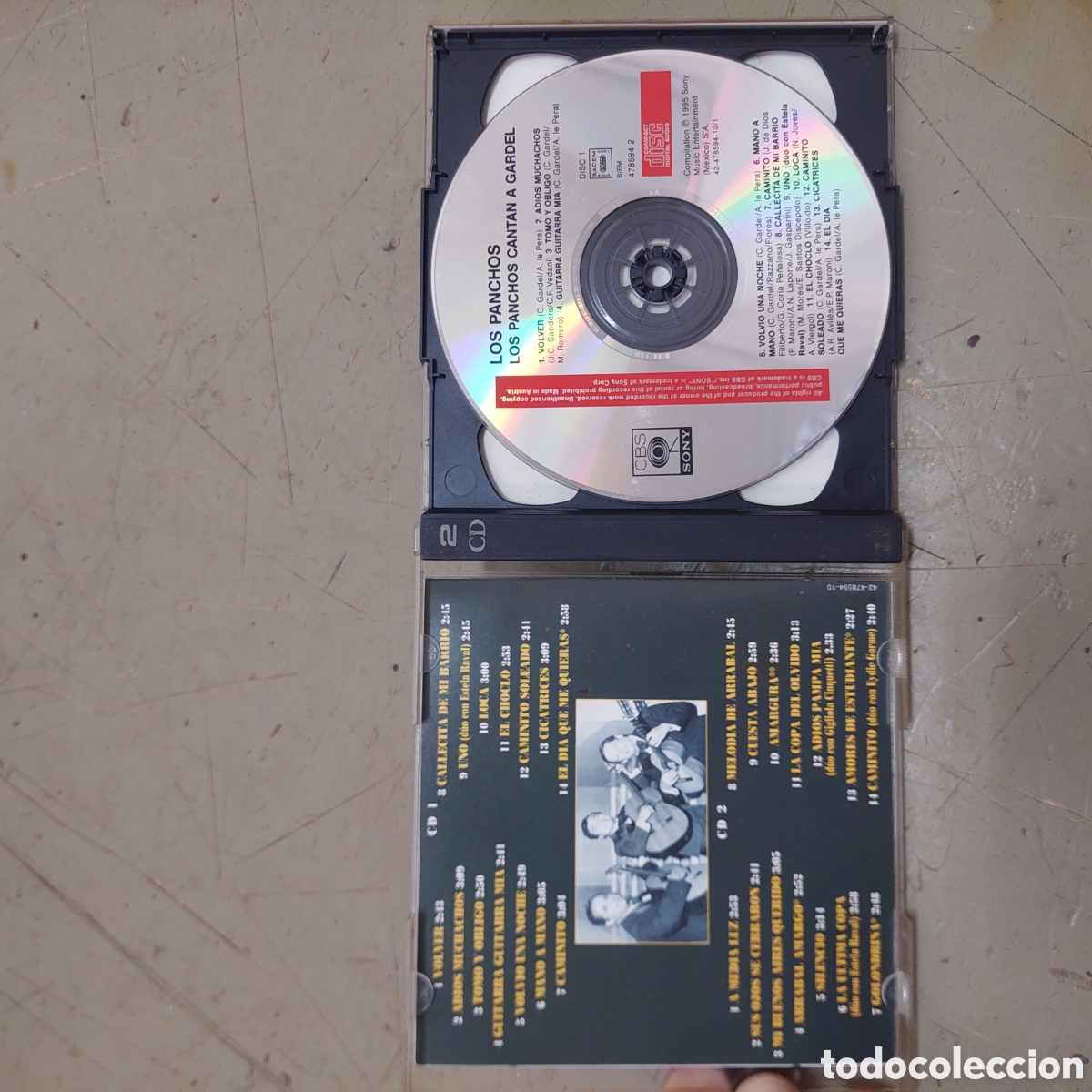 CDs de m&uacute;sica: CD Cantan a Gardel.Panchos - Foto 4