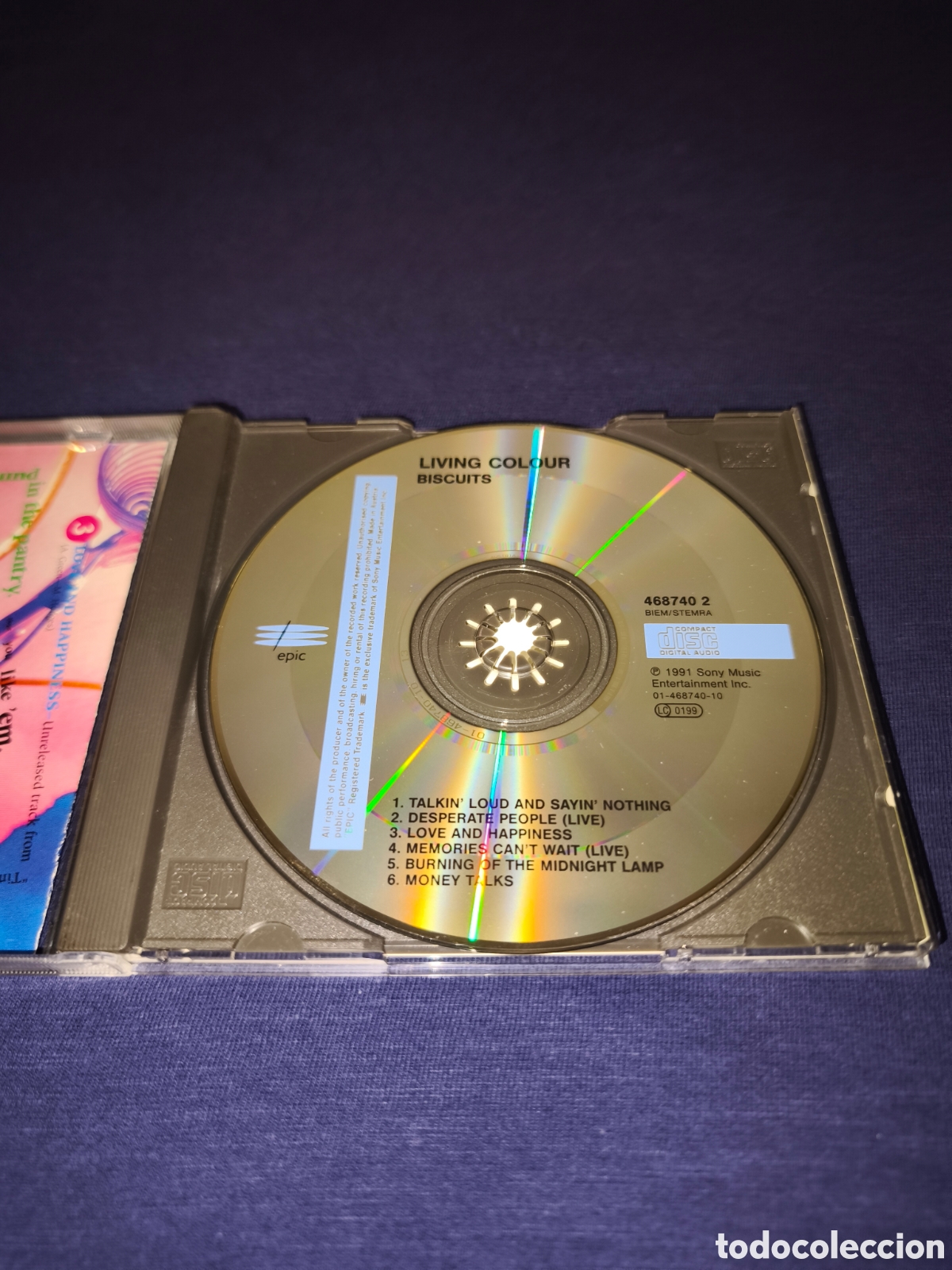 CDs de m&uacute;sica: Living Colour Biscuits EP - Foto 3