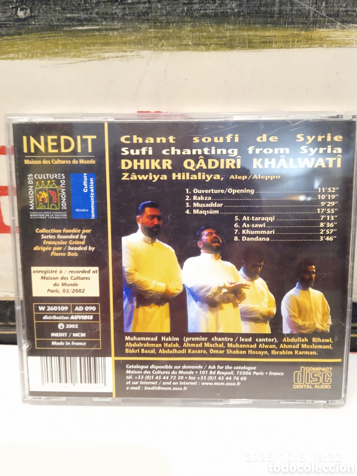 CDs de m&uacute;sica: Chant soufi de Syrie - Foto 3