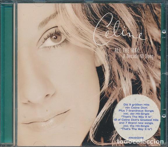 CD de M&uacute;sica: Celine Dion - All The Way... A Decade Of Song (1999)