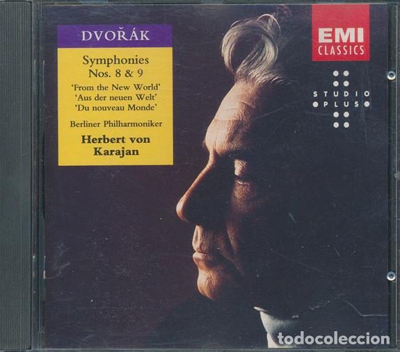 CDs de m&uacute;sica: Antonin Dvorak - 9. & 8. Symphonie (1992)