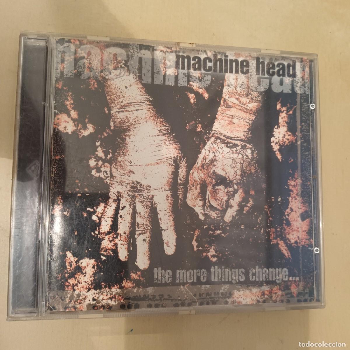CDs de m&uacute;sica: Machine Head , The More Things Change ... , CD 1997 Leves se&ntilde;ales de uso. Groove Metal