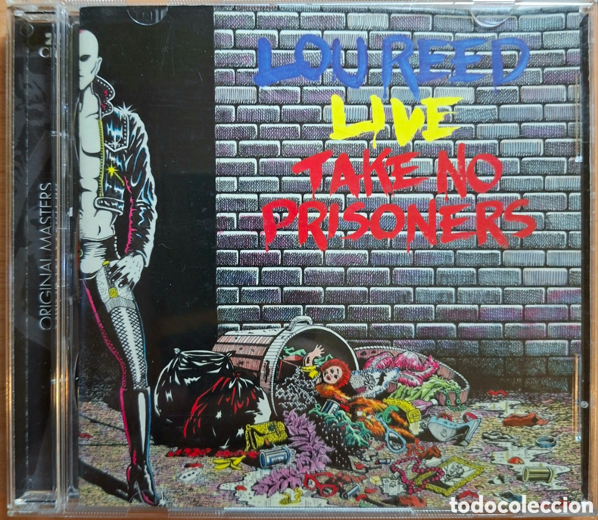 CDs de m&uacute;sica: Lou Reed &ndash; Lou Reed Live - Take No Prisoners. 2 x CD. NM/NM. Arista/BMG Europe