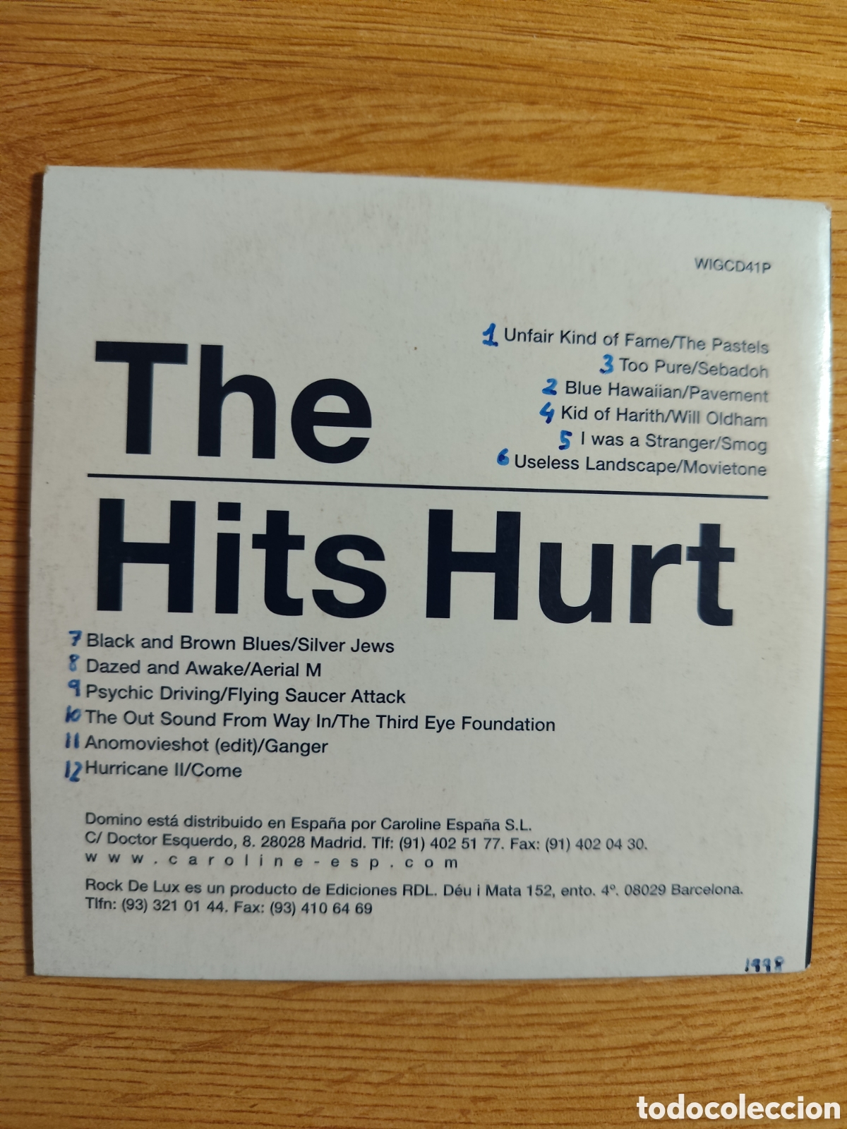 CDs de m&uacute;sica: The Hits Hurt. Rock de Lux. - Foto 2