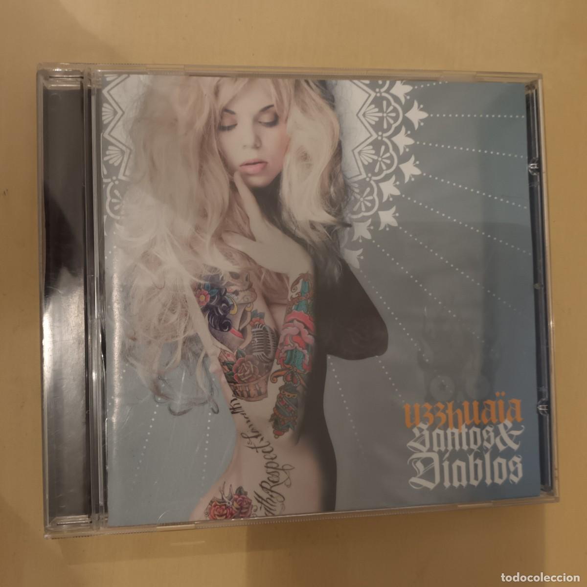 CDs de m&uacute;sica: Uzzhua&iuml;a , Santos & Diablos , CD 2013 estado impecable. Hard Rock Heavy Nacional