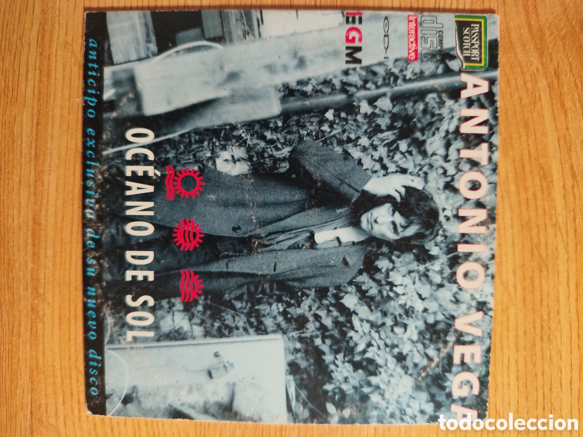 CDs de m&uacute;sica: Antonio Vega Oc&eacute;ano de