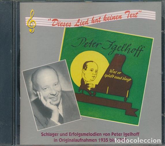 CDs de m&uacute;sica: Peter Igeloff - Dieses Lied Hat Keinen Text (1997)