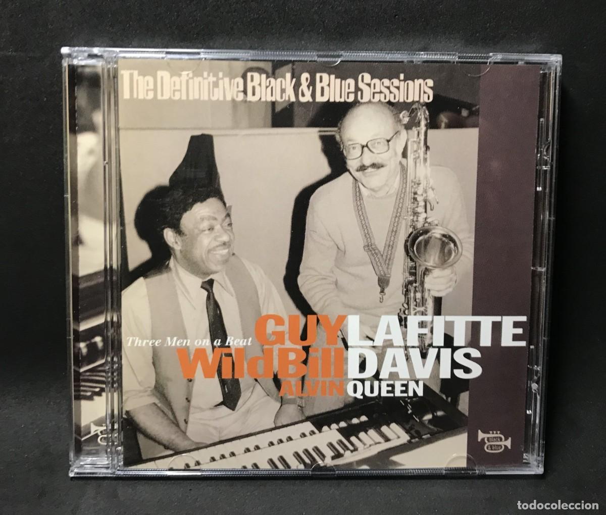 CDs de Musique: Guy Lafitte, Wild Bill Davis, Alvin Queen &lrm;&ndash; Three Men On A Beat - CD - Black And Blue