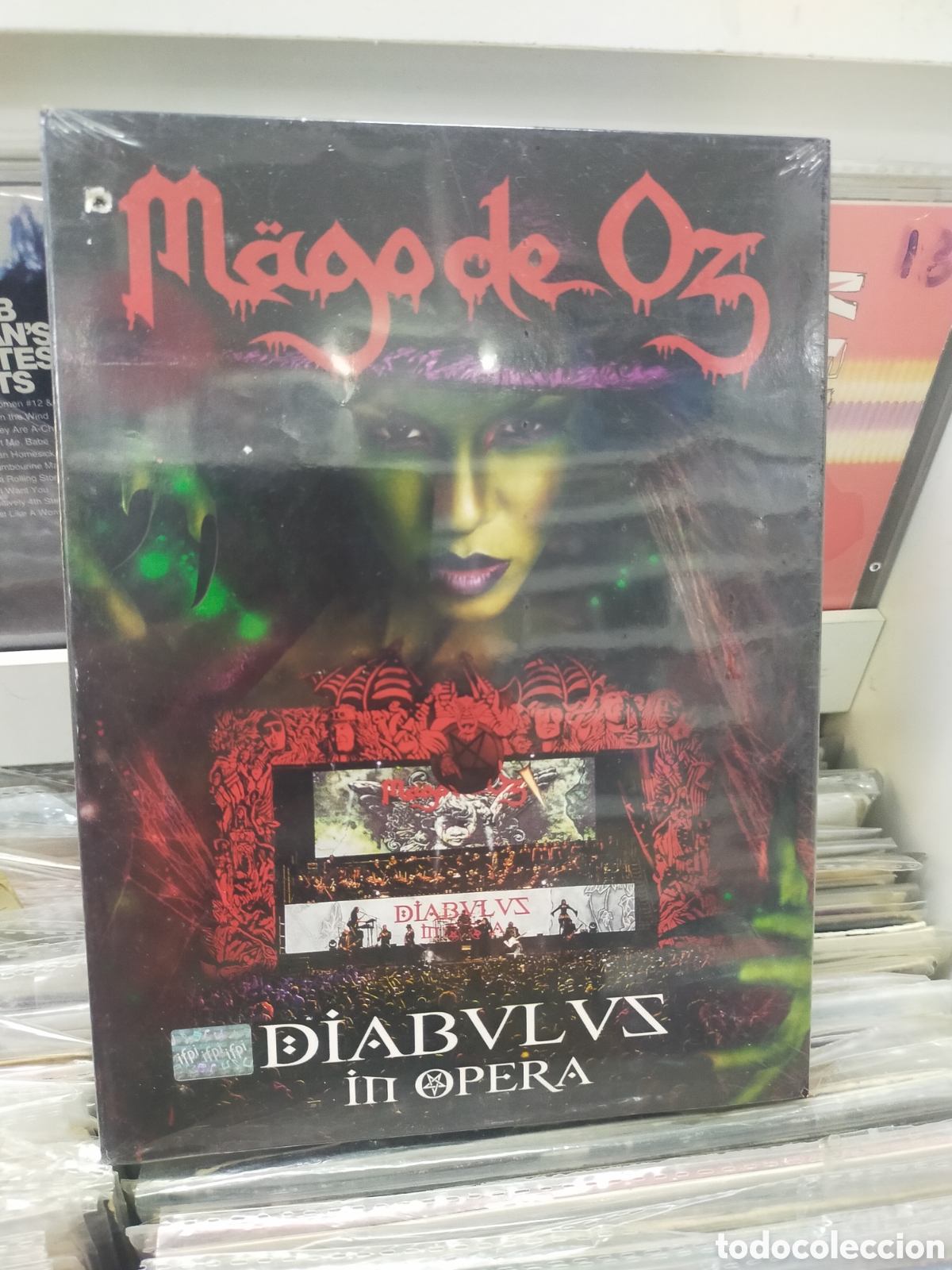 CDs de m&uacute;sica: Mago de Oz doble CD + dvd diabulus in opera precintado mexico