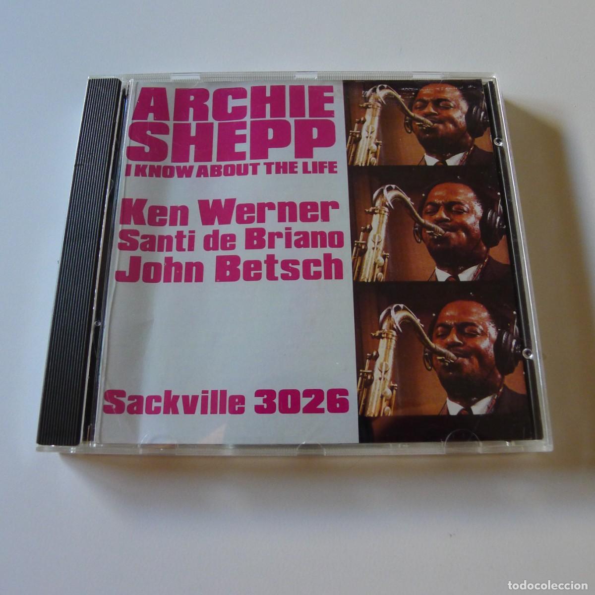 CDs de m&uacute;sica: Archie Shepp &ndash; I Know About The Life CD