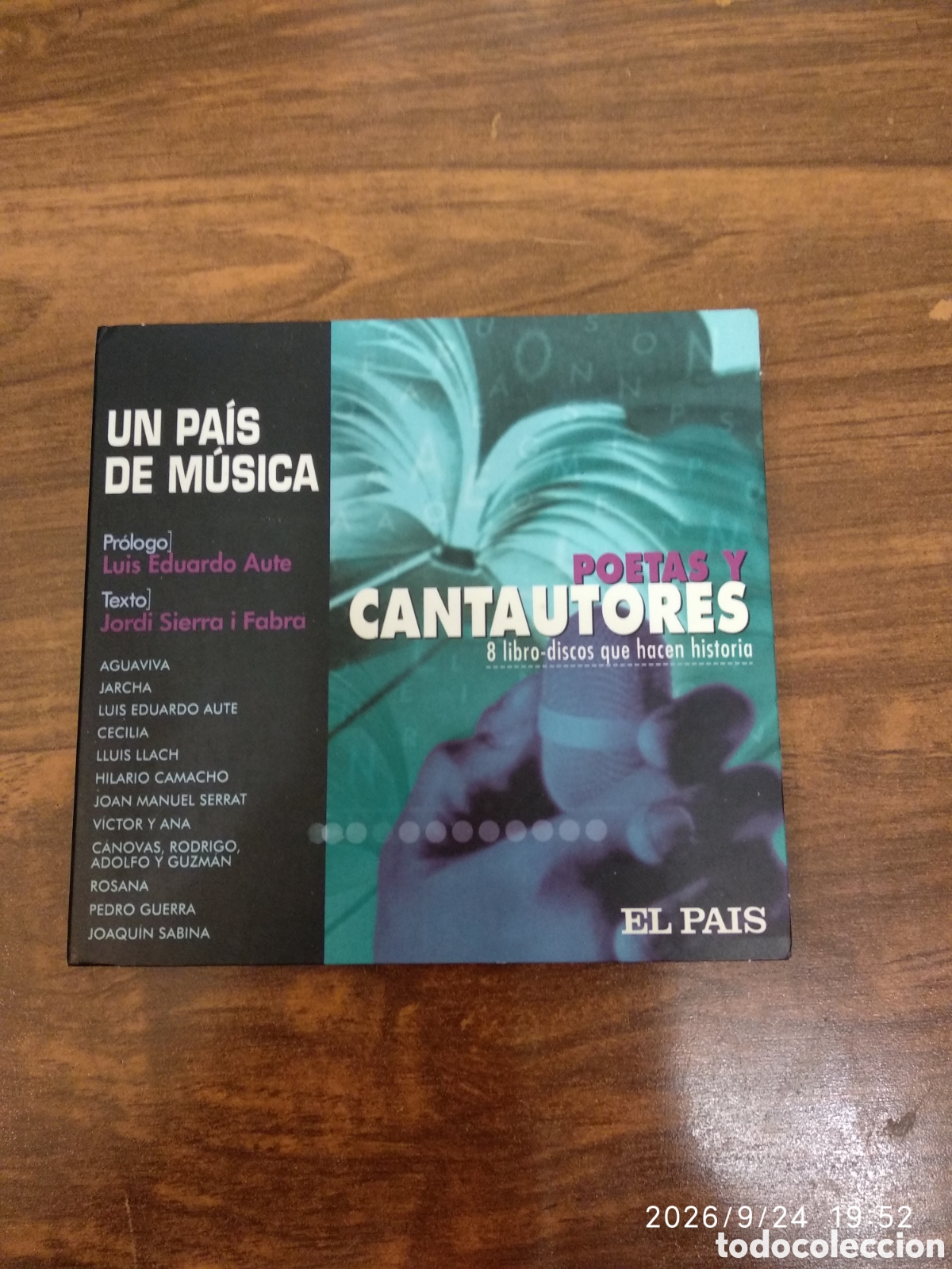 CDs de m&uacute;sica: Un pa&iacute;s de m&uacute;sica:Poetas y cantautores