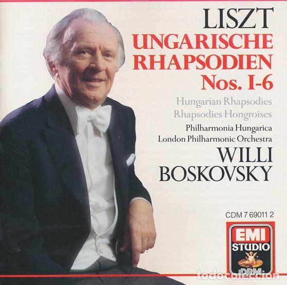 CDs de Musique: Franz Liszt - Ungarische Rhapsodien (1987)