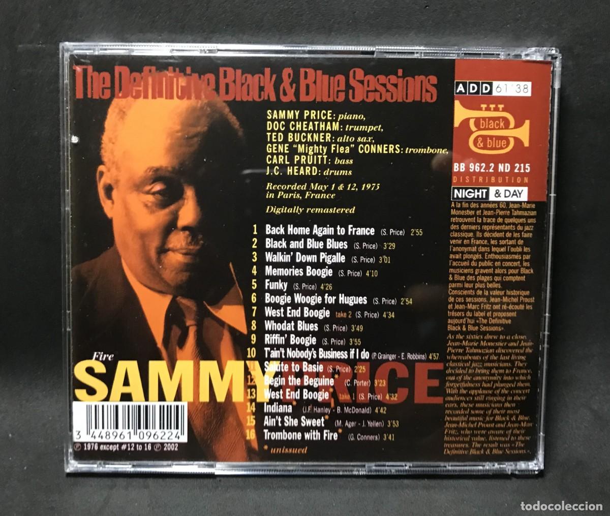 CDs de m&uacute;sica: Sammy Price &ndash; Fire - CD - Black & Blue - Foto 2
