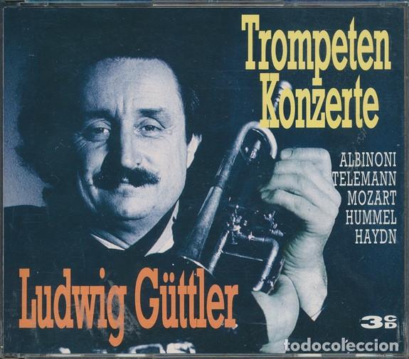 CDs de m&uacute;sica: Ludwig G&uuml;ttler - Trompeten Konzerte - 3 CD Set (1992)