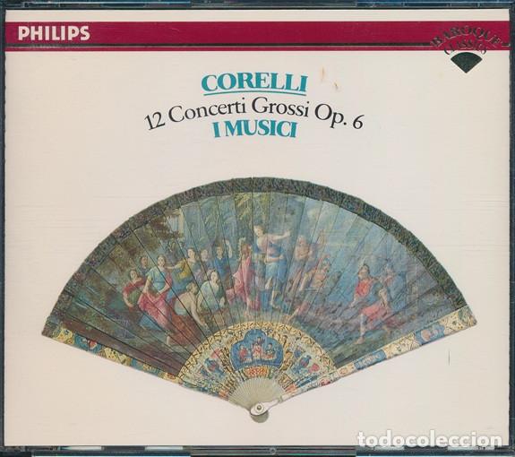 CDs de m&uacute;sica: Corelli - 12 Concerti Grossi Op. 6 & I Musici - 2 CD Set (1990)