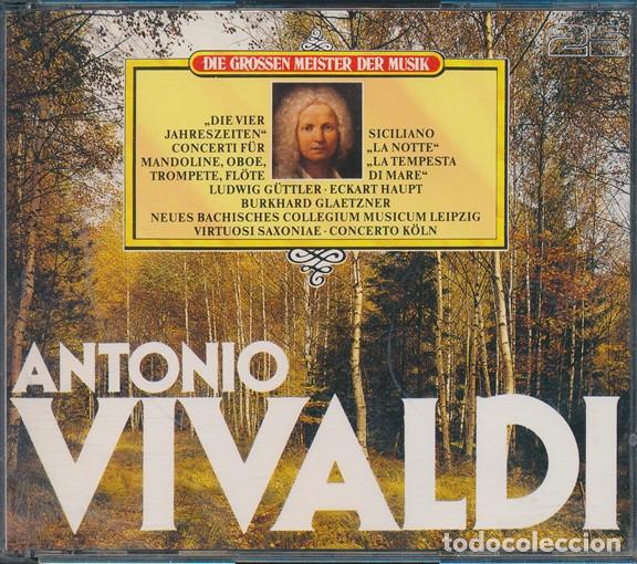CDs de m&uacute;sica: Die Gro&szlig;en Meister Der Musik - Antonio Vivaldi - 2 CD Set (1991)