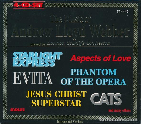 CDs de m&uacute;sica: The Music Of Andrew Lloyd Webber - 4 CD Set