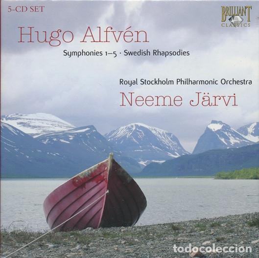 CDs de m&uacute;sica: Hugo Alfv&eacute;n - Symphonies 1-5 & Swedish Rhapsodies - 5 CD Set (1992)