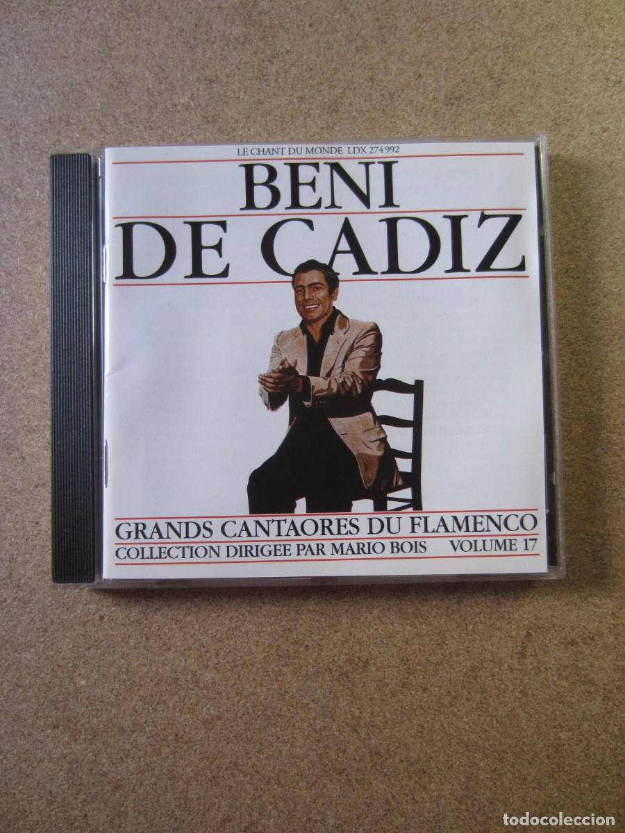 CDs de m&uacute;sica: Beni de C&aacute;diz - Grands Cantaores du Flamenco (Volumen 17) (CD)