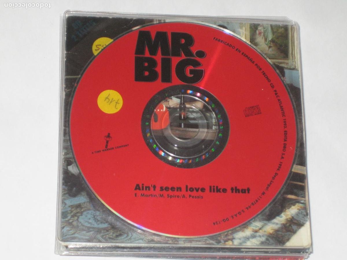 CDs de m&uacute;sica: DISCOFERTA - CD - VER FOTO - MR. BIG - PROMO UN TEMA