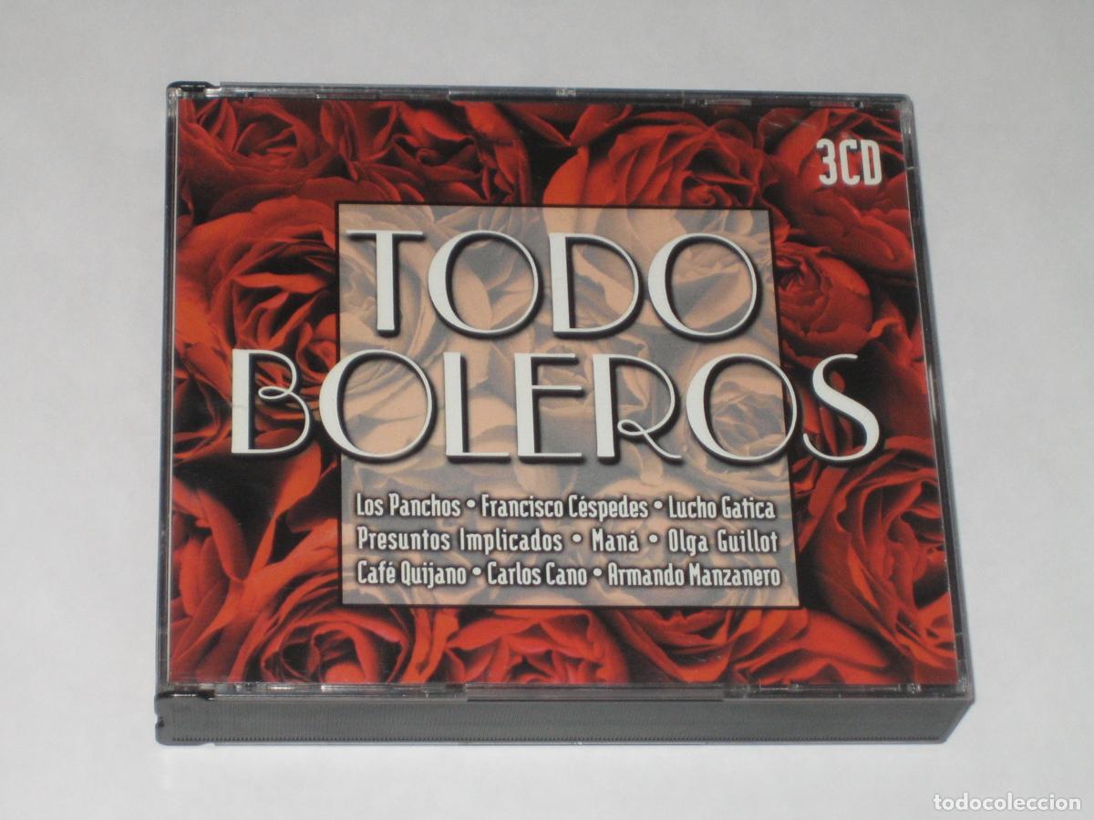 CDs de m&uacute;sica: DISCOFERTA - CD - VER FOTO - TODO BOLEROS - 3 CDS - CANTANTES ORIGINALES