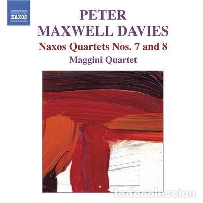 CDs de m&uacute;sica: Naxos Quartets Nos. 7 and 8- 0747313239924