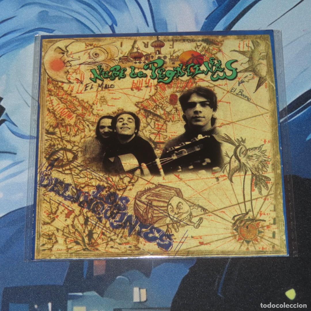 CDs de m&uacute;sica: CD Promo Los Delinq&uuml;entes Nube de pegatina