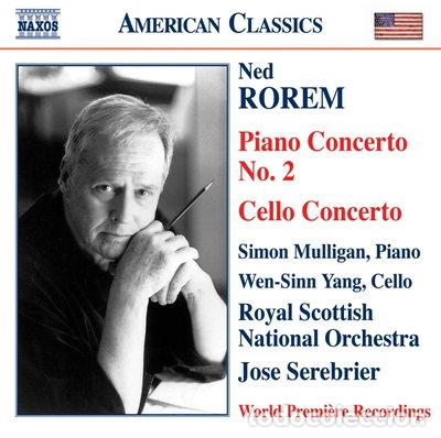 CDs de m&uacute;sica: Rorem: Piano Concerto No. 2 / Cello Concerto- 0636943931523