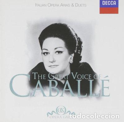 CDs de m&uacute;sica: The Great Voice of Montserrat Caball&eacute;- 0028945823126