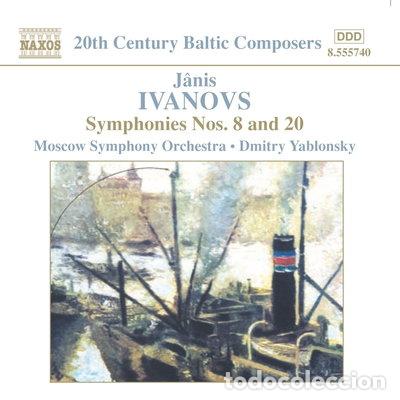 CDs de m&uacute;sica: Symphonies Nos. 8 and 20- 0747313574025