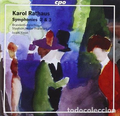 CDs de m&uacute;sica: Karol Rathaus: Symphonies 2 & 3- 0761203703128