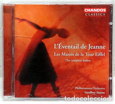 CDs de m&uacute;sica: L'&Eacute;ventail de Jeanne / Les Mari&eacute;s de la Tour Eiffel- 0095115129029