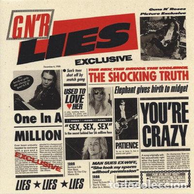 CDs de m&uacute;sica: G N' R Lies- 0720642419823